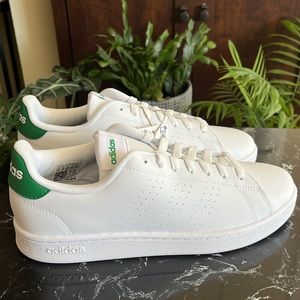 🏃👟adidas Men’s Advantage Shoes-Cloud White-7.5-NWT